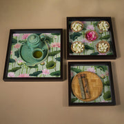 Green Ochard Tray Set - Square
